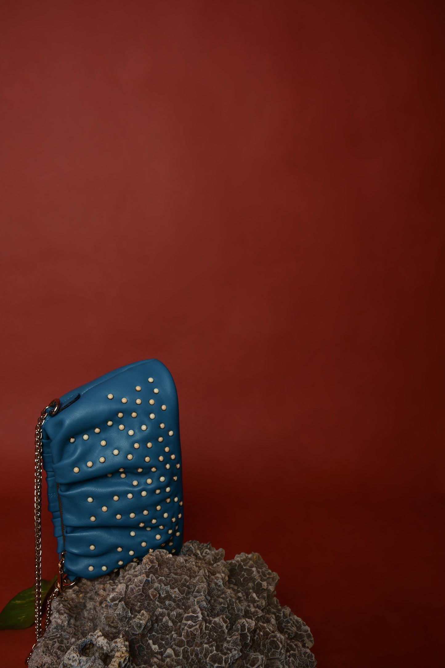 Studded cloud bag