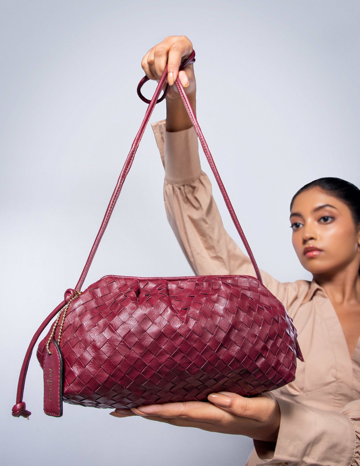 All New- Plushelle woven bag