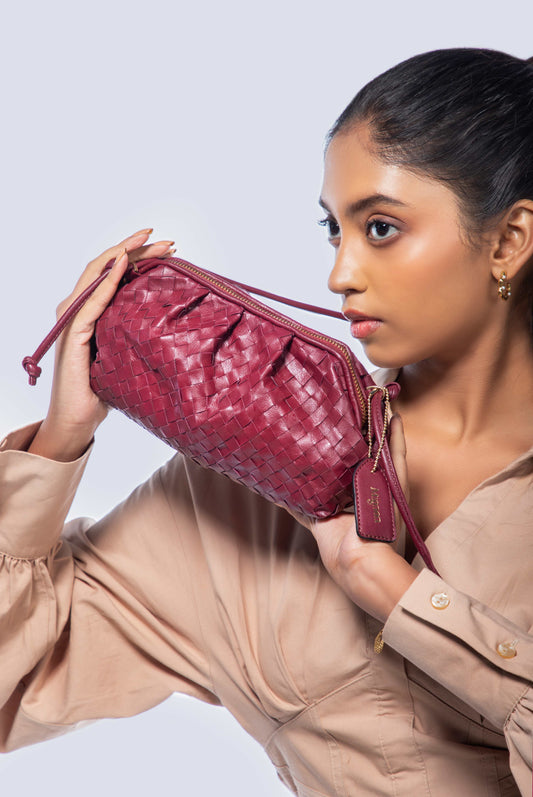 All New- Plushelle woven bag