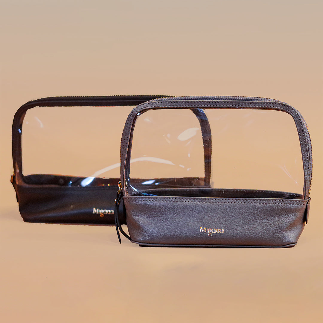 Transparent Travel Kits